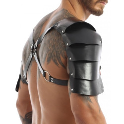Generique Harnais avec Épaules Armors Simili noir